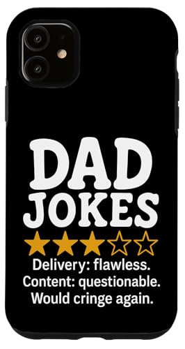 Lustiger Papa Witze Review Meme Design Hülle für iPhone 11 Lustiger Papa Witze Review Meme Design Hülle für iPhone 11 von Dad Review Funny Fathers Rated by NLTS