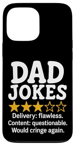 Lustiger Papa Witze Review Meme Design Hülle für iPhone 13 Pro Max Lustiger Papa Witze Review Meme Design Hülle für iPhone 13 Pro Max von Dad Review Funny Fathers Rated by NLTS