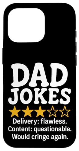 Lustiger Papa Witze Review Meme Design Hülle für iPhone 16 Pro Lustiger Papa Witze Review Meme Design Hülle für iPhone 16 Pro von Dad Review Funny Fathers Rated by NLTS