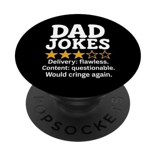 Lustiger Papa Witze Review Meme Design PopSockets Klebender PopGrip Lustiger Papa Witze Review Meme Design PopSockets Klebender PopGrip von Dad Review Funny Fathers Rated by NLTS