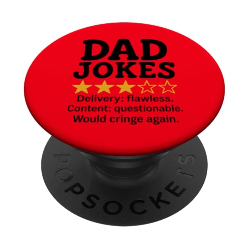 Lustiger Papa Witze Review Meme Design PopSockets Klebender PopGrip Lustiger Papa Witze Review Meme Design PopSockets Klebender PopGrip von Dad Review Funny Fathers Rated by NLTS