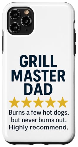 Lustiges BBQ-Rezensions-Meme von Grill Master Dad Hülle für iPhone 11 Pro Max Lustiges BBQ-Rezensions-Meme von Grill Master Dad Hülle für iPhone 11 Pro Max von Dad Review Funny Fathers Rated by NLTS