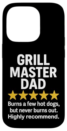 Lustiges BBQ-Rezensions-Meme von Grill Master Dad Hülle für iPhone 14 Pro Lustiges BBQ-Rezensions-Meme von Grill Master Dad Hülle für iPhone 14 Pro von Dad Review Funny Fathers Rated by NLTS
