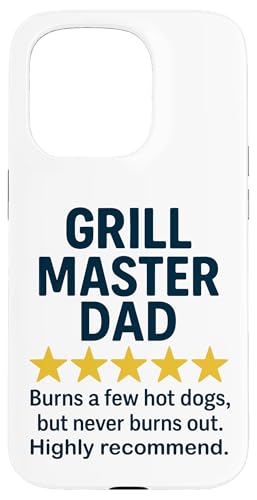 Lustiges BBQ-Rezensions-Meme von Grill Master Dad Hülle für iPhone 15 Pro Lustiges BBQ-Rezensions-Meme von Grill Master Dad Hülle für iPhone 15 Pro von Dad Review Funny Fathers Rated by NLTS