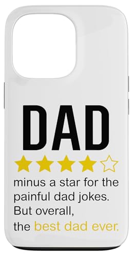 Lustiges "Dad Review" Zitat "Dad Joke Rating Design" Hülle für iPhone 13 Pro Lustiges "Dad Review" Zitat "Dad Joke Rating Design" Hülle für iPhone 13 Pro von Dad Review Funny Fathers Rated by NLTS