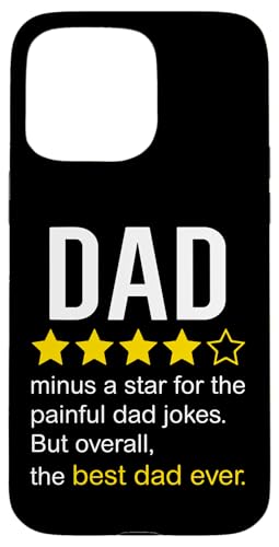 Lustiges "Dad Review" Zitat "Dad Joke Rating Design" Hülle für iPhone 15 Pro Max Lustiges "Dad Review" Zitat "Dad Joke Rating Design" Hülle für iPhone 15 Pro Max von Dad Review Funny Fathers Rated by NLTS