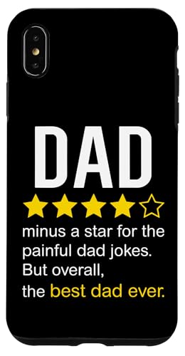 Lustiges "Dad Review" Zitat "Dad Joke Rating Design" Hülle für iPhone XS Max Lustiges "Dad Review" Zitat "Dad Joke Rating Design" Hülle für iPhone XS Max von Dad Review Funny Fathers Rated by NLTS