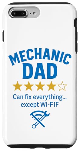 Mechanic Dad Fixes All Except WiFi Lustiges Zitat Hülle für iPhone 7 Plus/8 Plus Mechanic Dad Fixes All Except WiFi Lustiges Zitat Hülle für iPhone 7 Plus/8 Plus von Dad Review Funny Fathers Rated by NLTS
