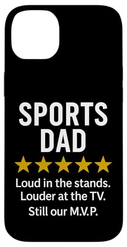 Sports Dad Loud in the Stands Funny M.V.P. Zitat Hülle für iPhone 14 Plus Sports Dad Loud in the Stands Funny M.V.P. Zitat Hülle für iPhone 14 Plus von Dad Review Funny Fathers Rated by NLTS