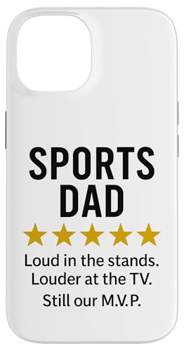 Sports Dad Loud in the Stands Funny M.V.P. Zitat Hülle für iPhone 14 Sports Dad Loud in the Stands Funny M.V.P. Zitat Hülle für iPhone 14 von Dad Review Funny Fathers Rated by NLTS