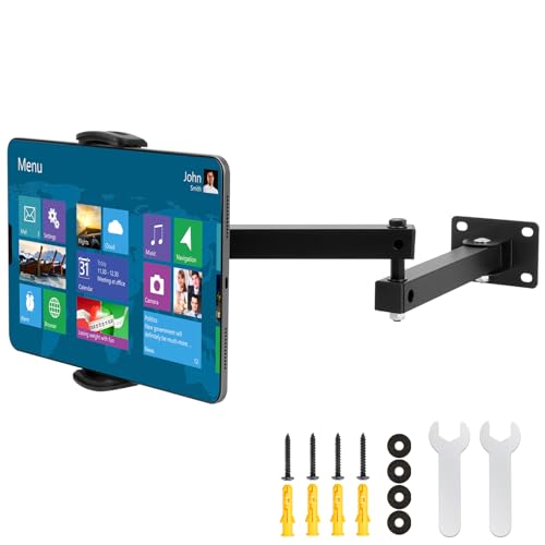 Wandhalterung für iPad 360°Drehbar Tablet Küchenwandhalterung Tablet Halterung Auto Dashboard Universal Tablet Halterung Wand für Büro Zuhause Kompatibel 4"-13" Tablet iPad Handy Wandhalterung für iPad 360°Drehbar Tablet Küchenwandhalterung Tablet Halterung Auto Dashboard Universal Tablet Halterung Wand für Büro Zuhause Kompatibel 4"-13" Tablet iPad Handy von Dadabig