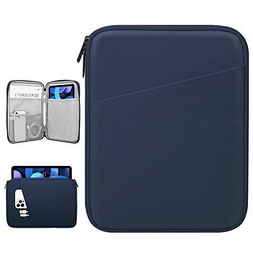 Dadanism 9-11 Zoll Tablet Sleeve Tasche Kompatibel mit iPad 10,2 2021-2019, iPad Pro M2 11 2022-2018, iPad Air 5/4 10,9 2022/2020, iPad 10. Gen 10,9 2022, Galaxy Tab S9/S8/A8/S6 Lite, Indigo von Dadanism