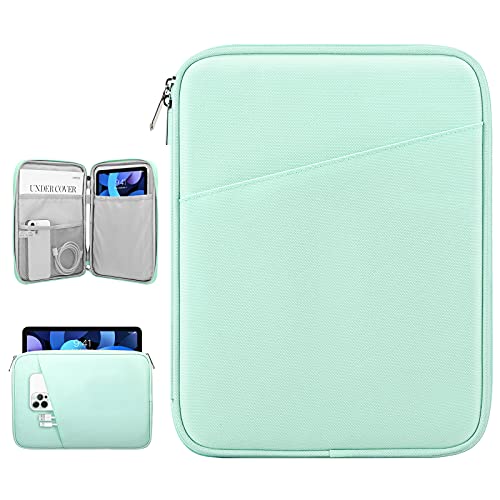 Dadanism 9-11 Zoll Tablet Sleeve Tasche Kompatibel mit iPad 10,2 2021-2019, iPad Pro M2 11 2022-2018, iPad Air 5/4 10,9 2022/2020, iPad 10. Gen 10,9 2022, Galaxy Tab S9/S8/A8/S6 Lite, Mint Grün von Dadanism