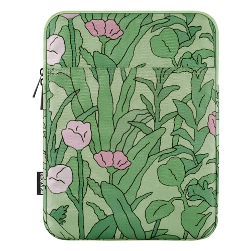 Dadanism 9-11 Zoll Tablet Tasche Hülle für iPad Pro 11", iPad Air 11", iPad (A16) 11", iPad 10. Gen 10,9", iPad Air 5/4, iPad 9/8/7. Gen 10,2", Galaxy Tab A9+ Plus 11"/S9 FE, Tab M11 11", Mohn von Dadanism