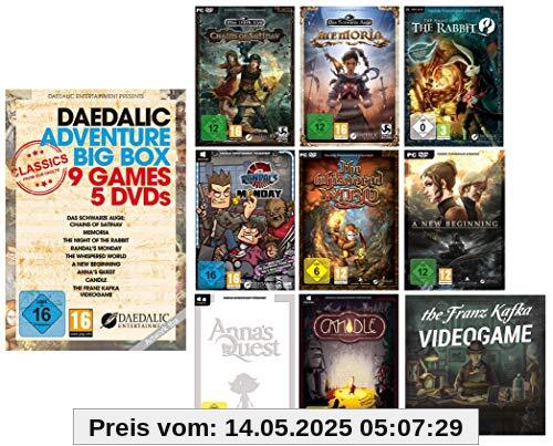 Adventure Big Box (9 Games, 5 DVDs) von Daedalic Entertainment