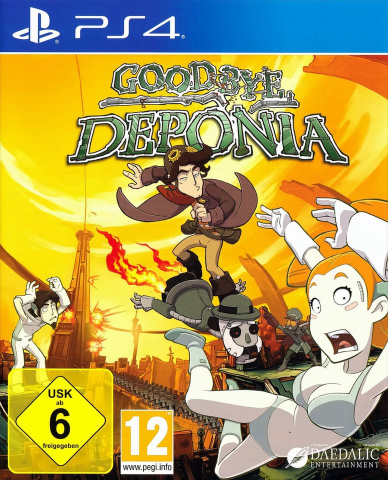 Goodbye Deponia Playstation 4 von Daedalic Entertainment