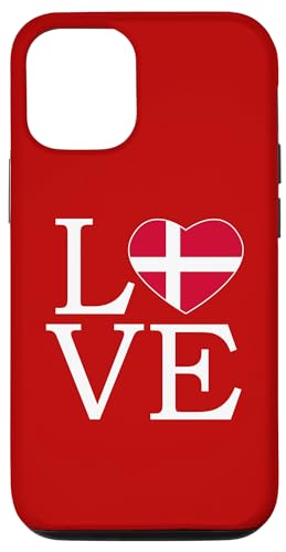 Hülle für iPhone 12/12 Pro Dänemark Flagge Herren Danmark Damen Dänen Kinder Denmark von Dänemark Deko Frauen Königreich Dänemark Männer