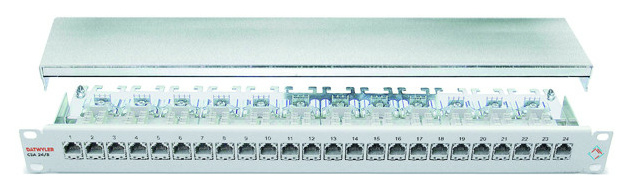 Dätwyler 417980 Patchpanel CSA24/8 Cat.6A von Dätwyler