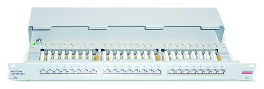 Dätwyler 418006 Patchpanel CSP 24/8 Cat.6 gr Dätwyler 418006 Patchpanel CSP 24/8 Cat.6 gr von Dätwyler