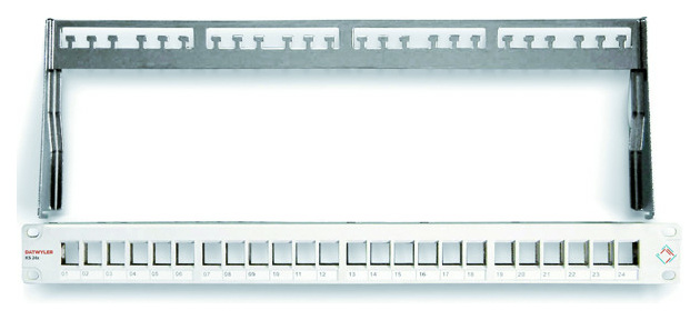 Dätwyler 418020 Patch Panel KS 24x 19Z 1HE von Dätwyler