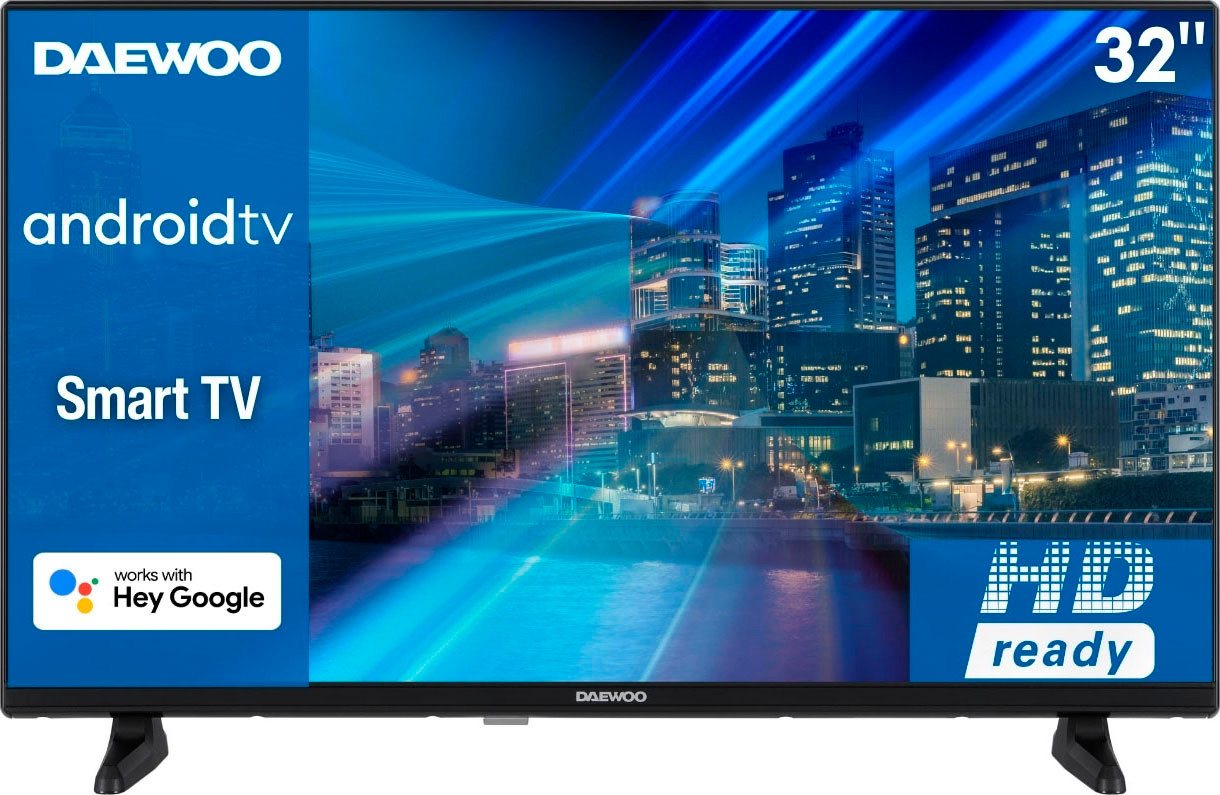 Daewoo 32DM63HAD DLED-Fernseher (80 cm/32 Zoll, WXGA, Android TV, Smart-TV) von Daewoo