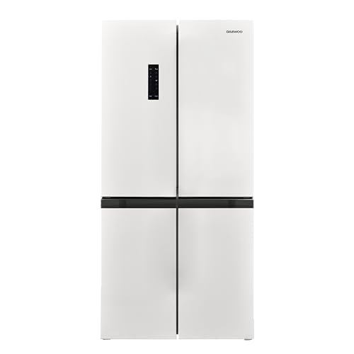 Daewoo CMM0620DWRA0-EU French Door Kühl-/Gefrierkombination, D, NoFrost, Kühlteil: 322 L, Gefrierraum: 166 L, Elektronische Steuerung, 2 Gemüse- & Obstschubfächer, Weiß Daewoo CMM0620DWRA0-EU French Door Kühl-/Gefrierkombination, D, NoFrost, Kühlteil: 322 L, Gefrierraum: 166 L, Elektronische Steuerung, 2 Gemüse- & Obstschubfächer, Weiß von Daewoo