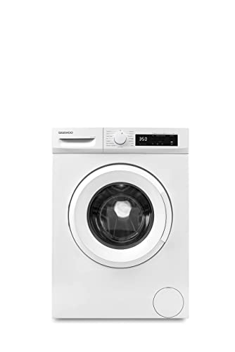 Daewoo WM814T1WA0DE Frontlader Waschmaschine 8 kg, Weiß von Daewoo