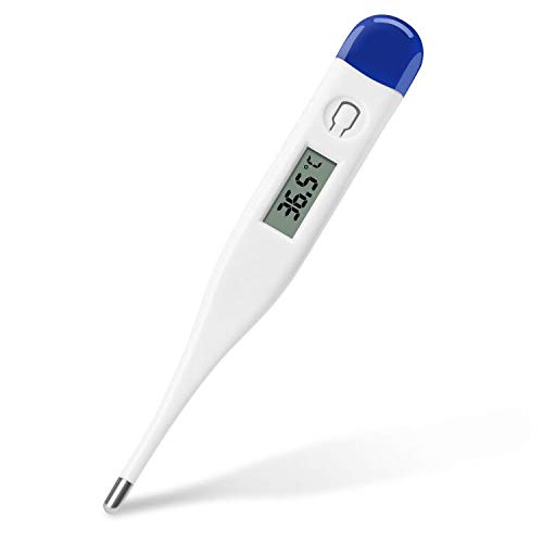 Daffodil HPC300T - Digitales Körperthermometer Fieberthermometer Achsel – Temperaturmessgerät mit LCD für orale und rektale Messungen – gut ablesbares Display und frei von quecksilber von Daffodil