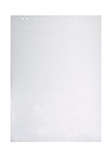 Dahle Bürotechnik Flip-Chart-Block Dahle 95036, weiß, Offset, 80 g/qm, blanko/blanko, 20 Blatt von Dahle