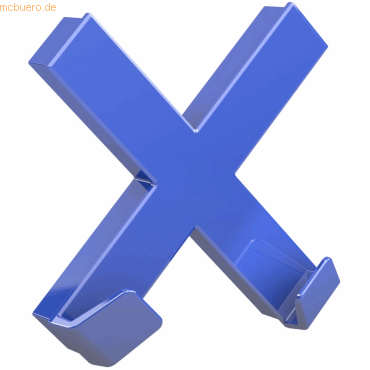 Dahle Magnet Mega Cross XL 95550 90x90mm blau Dahle Magnet Mega Cross XL 95550 90x90mm blau von Dahle