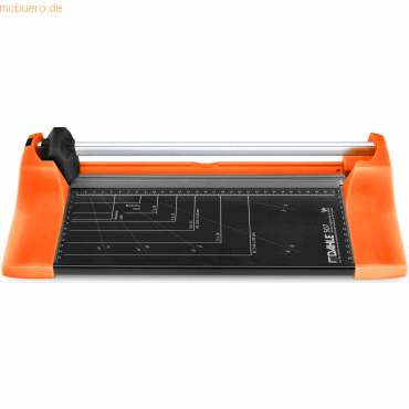 Dahle Rollen-Schneidemaschine 507 Schnittlänge 320mm funny orange von Dahle