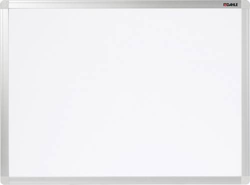 Dahle Whiteboard Basic Board 96151 (B x H) 900mm x 600mm Weiß Quer- oder Hochformat, Inkl. Ablagesc von Dahle