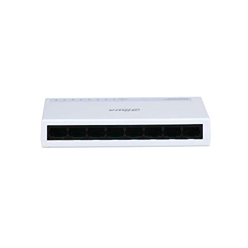Dahua Europe PFS3008-8ET-60 Network Switch Unmanaged L2 Fast Ethernet (10/100) Black Power Over Ethernet (PoE) von Dahua