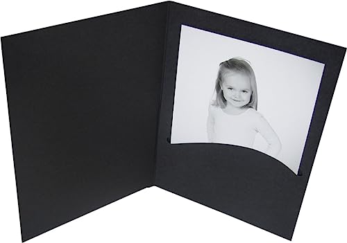 1x100 Daiber Portraitmappen Profi-Line 13x18 schwarz von Daiber