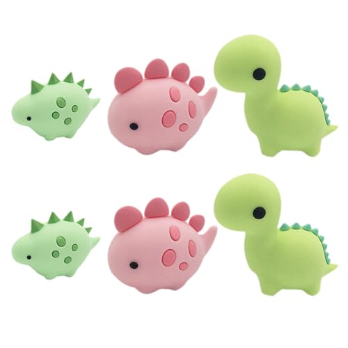 Daijianbin 6X Kabel Schutz Wickler für USB Laden Daten Kabel Kabel Schutz DREI Süße Dinosaurier Karikatur Kabel Schutz Daijianbin 6X Kabel Schutz Wickler für USB Laden Daten Kabel Kabel Schutz DREI Süße Dinosaurier Karikatur Kabel Schutz von Daijianbin