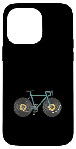 Funny Bike Music Schallplatten-Räder | Bike Lover Hülle für iPhone 14 Pro Max von Daily Bike Lovers