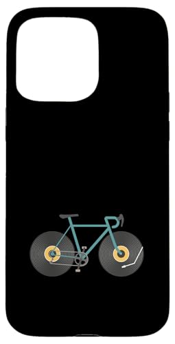 Funny Bike Music Schallplatten-Räder | Bike Lover Hülle für iPhone 15 Pro Max von Daily Bike Lovers