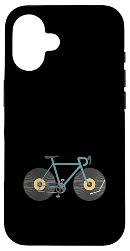 Funny Bike Music Schallplatten-Räder | Bike Lover Hülle für iPhone 16 Funny Bike Music Schallplatten-Räder | Bike Lover Hülle für iPhone 16 von Daily Bike Lovers