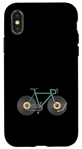 Funny Bike Music Schallplatten-Räder | Bike Lover Hülle für iPhone X/XS Funny Bike Music Schallplatten-Räder | Bike Lover Hülle für iPhone X/XS von Daily Bike Lovers