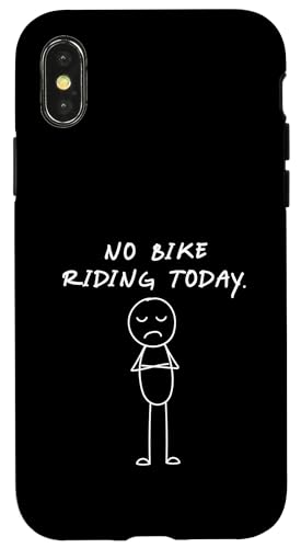 Lustiges No Bike Riding Today | Bike Lover Hülle für iPhone X/XS Lustiges No Bike Riding Today | Bike Lover Hülle für iPhone X/XS von Daily Bike Lovers