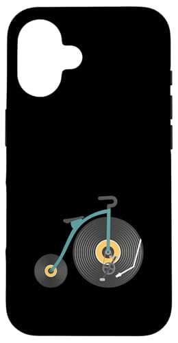 Vintage Bike Music Vinyl Schallplattenräder | Bike Lover Hülle für iPhone 16 Vintage Bike Music Vinyl Schallplattenräder | Bike Lover Hülle für iPhone 16 von Daily Bike Lovers