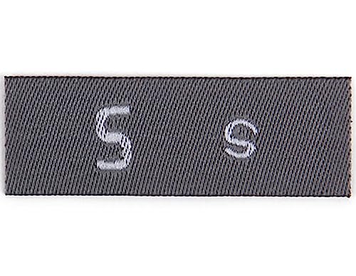 Etiketten aus Polyester Alphabet S, 35 x 15 mm. 5 Stück. von Dailylike