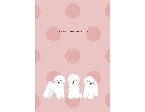 Dailylike Bichon Illustrationskarte 10 x 15 cm. von Dailylike