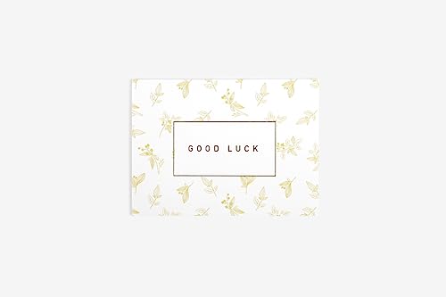 Dailylike Gelbe Grußkarte Good Luck, 9,7 x 7 cm. von Dailylike