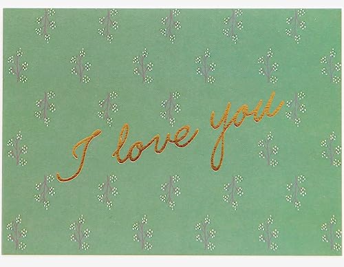 Dailylike Grußkarte I Love You 13 x 9,5 cm. von Dailylike