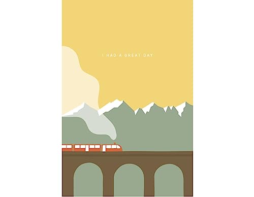 Dailylike Karte Illustration Travel 10 x 15 cm. von Dailylike