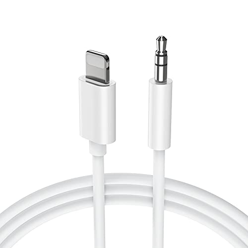 AUX Kabel iPhone, [Apple MFi Certified] Lightning auf Klinkenkabel 3.5mm Klinke Audio Kopfhörer Adpter für iPhone 13/12/11/7/7 P/8/8 P/X/XS/XR von Dairle
