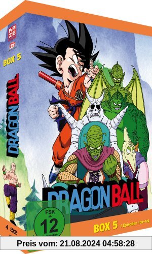 Dragonball - Box 5/6 (Episoden 102-122) [4 DVDs] von Daisuke Nishio