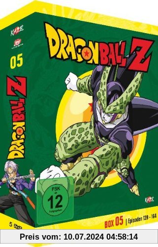 Dragonball Z - Box 5/10 (Episoden 139-164) [5 DVDs] von Daisuke Nishio