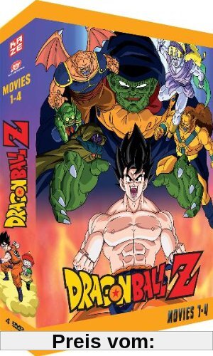Dragonball Z - Movies 1-4 [4 DVDs] von Daisuke Nishio